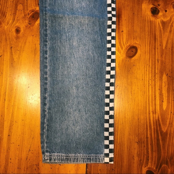 NWT🖤 High waist, wide leg denim blue jeans - Picture 3 of 8